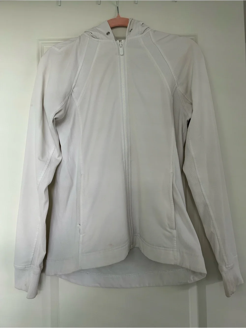 Lululemon White Athletic Jacket